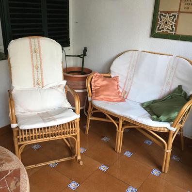 Mecedora Adulto Mecedora Muebles De Bambú Natural De Bambú moderna Sala de  estar Interior Silla Sillón…