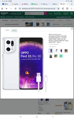 OPPO Find X5 Pro 5G - Smartphone 256GB, 12GB RAM, Dual SIM, Pantalla 6,7", Cámara 50MP+50MP+13MP, Vídeo 4K Nocturno, Batería 5000mAh, Carga Rápida 80W – Negro