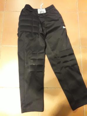 Pantalón de portero de fútbol Niños Kipsta F100 negro
