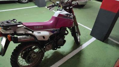 COPPIA 2 MANOPOLE DOMINO BLU YAMAHA XT TTR 600 TT RE 600 LUNGHEZZA