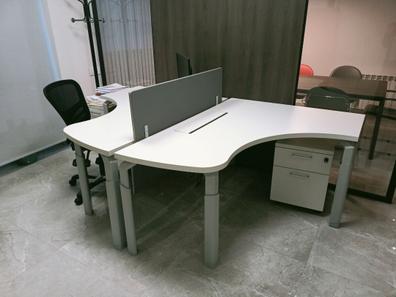 Canaleta pasacables horizontal para escritorio, Largo 60 cm, Negro