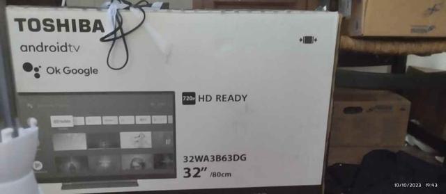 TV LED 80 cm (32) Toshiba 32WA3B63DG HD Android · Toshiba · El