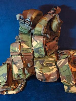 Chaleco Táctico militar Camuflaje verde multibolsillos