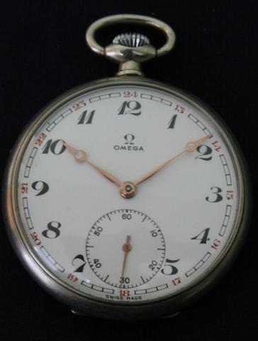 Reloj omega bolsillo online antiguo