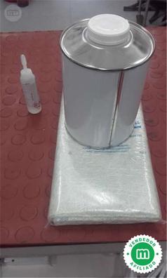 Resina Poliester con Catalizador 5 Kg + Manta Fibra de Vidrio MAT 300 5 M2
