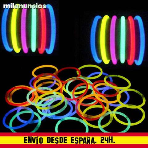 Milanuncios - 100 Pulseras luminosas fluorescentes