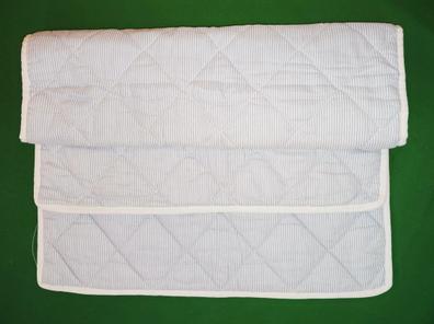 LENAST sábana ajustable para cuna barr, blanco/gris, 60x120 cm - IKEA