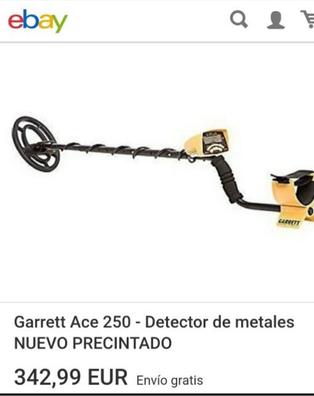 Garrett Ace 250 - Detector de metales (incluye protector de disco)