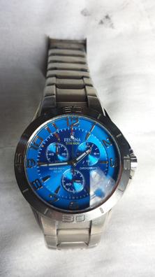 Reloj Festina Hombre Multifunción F16606/2 acero esfera azul 44 mm