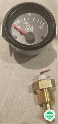 Sensor/medidor De Temperatura Universal De Agua O Aceite VDO - Repuesto Para Coche, Conexión 1/8 NPT