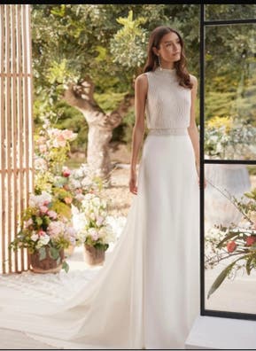 Rosa clara Vestidos y trajes de novia de segunda mano baratos en