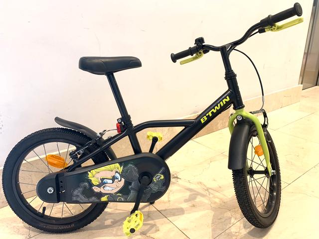 Milanuncios - bicicleta niño/a. 16 pulgadas dark hero