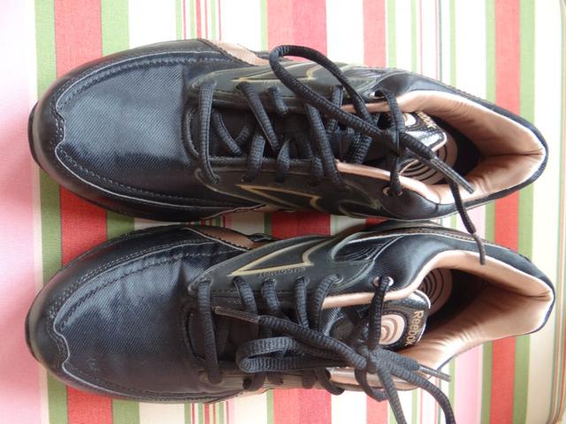 Milanuncios Zapatillas REEBOK 38 negro oro Mujer