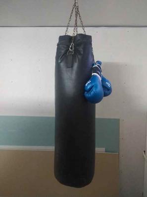 Saco de Boxeo Vacio de 120 cm. con Rack , Cadena y Guantes de Boxeo