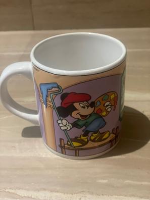 Disney Taza Mickey Mouse, Pato Donald y Goofy de ceramica bicolor