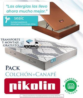 Pack Colchón King y Canape Abatible Naturbox de Pikolin - Comunidad  Colchonera