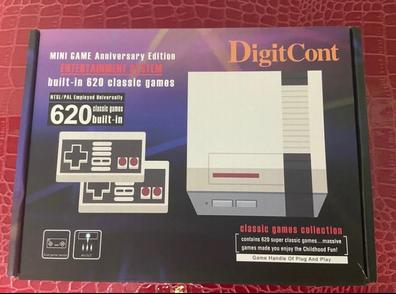 Consola Retro 8 Bits Con 2 Mandos Y 600 Juegos Arcade Clásicos con Ofertas  en Carrefour