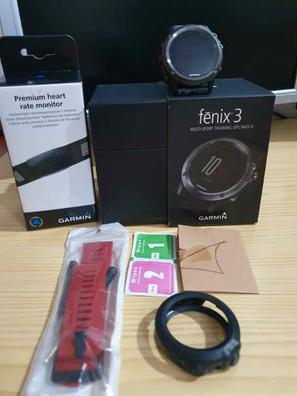 Pulsometro Garmin ® Fenix 3 Zafiro con cinta pectoral