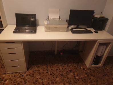 Mesa escritorio ikea linnmon alex Muebles de oficina de segunda mano  baratos