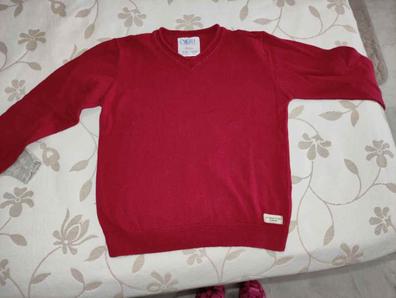 Camiseta básica de manga corta roja niño Okaïdi & Obaïbi