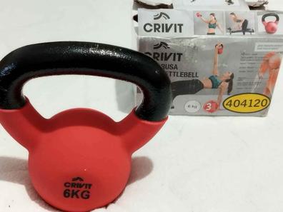 Pesa Rusa Kettlebell Fit.365 6kg Base Suave Rojo