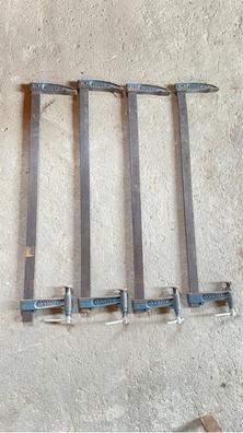 Sargentos carpintero de barra - Set de sargentos de acero 2x de 15 cm y 2x  de 30