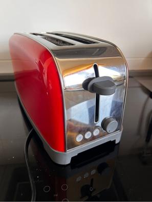 Taurus Vintage Single Red Tostadora Ranura Larga 850W