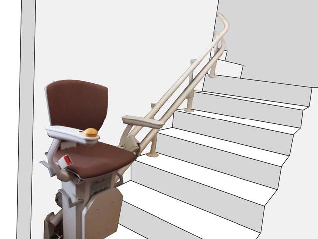 Silla salvaescaleras portatil Ortopedia de segunda mano barata