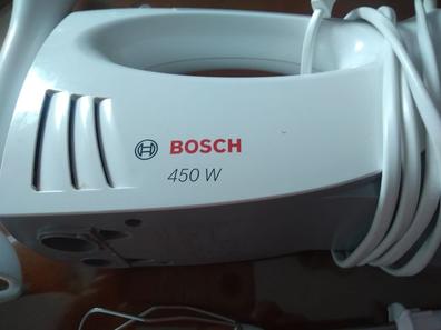 Bosch MFQ3540 Batidora y Amasadora con Accesorios, 450 W, 5 Velocidades y  Función Turbo, Color Blanco : : Hogar y cocina