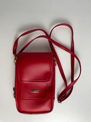 Bolso Bowling Bolso Gloria Ortiz Rojo Bandolera Hombre Bolsos De