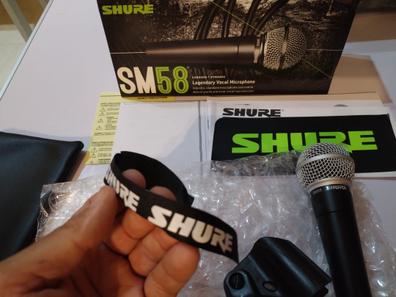 Combo De Microfono Shure Sm58 + Pie & Cable Samson
