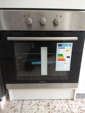 Horno eléctrico Inox y Negro, 2275 W, 71 Litros