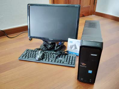 Packard bell imedia s2110 de segunda mano
