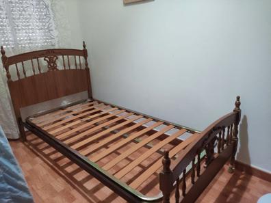 SOMIER PLEGABLE CAMA DE 90 X 200 CM. - RÚSTICO COLONIAL