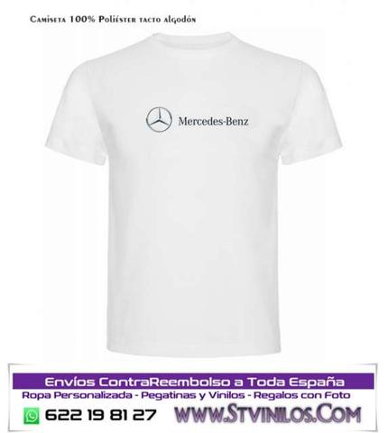 asentamiento Neuropatía Mártir Milanuncios - Camiseta Logo Mercedes Benz
