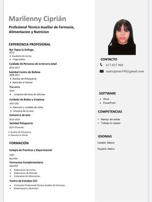 Auxiliar de farmacia empleo en Barcelona. Buscar encontrar trabajo | Milanuncios
