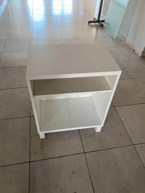BESTÅ BURS escritorio, alto brillo blanco, 120x40 cm - IKEA