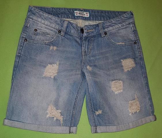 Milanuncios Pantal n corto vaquero t.38 Pull Bear