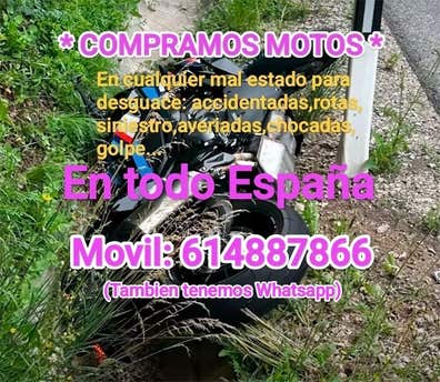 Siniestro moto | Milanuncios