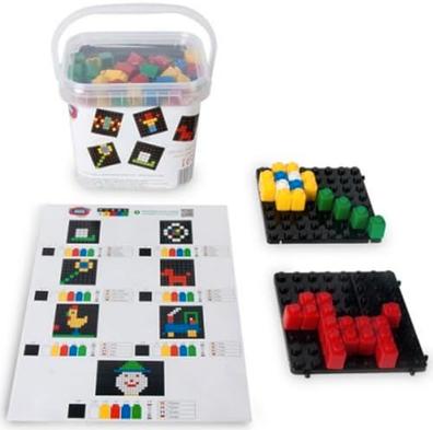 Foto Móvil Rosa Lego Bloques Juguete De Construcción De Plástico