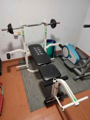 Milanuncios - Banco pesas musculacion plegable nuevo