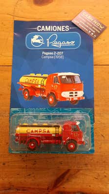 Miniature Modeltrans Pegaso II Autobomba – Véhicule De Pompiers – Échelle 1/43 – Occasion