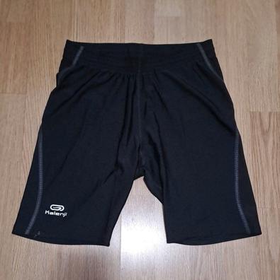 Short con licra integrada de Running para mujer Kalenji negro