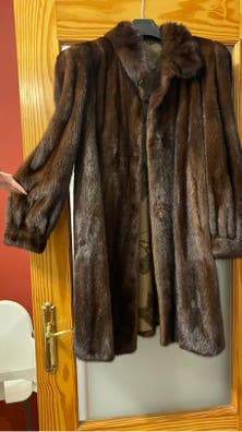 Abrigo vison Abrigos y mujer de segunda mano en Madrid | Milanuncios