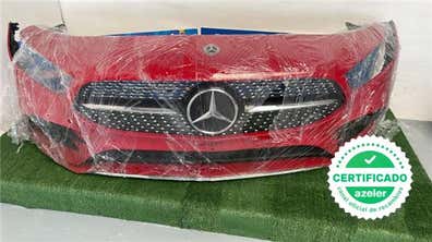 RGM Protector Del Parachoques Trasero ABS Compatible Con Mercedes Clase A W177 2018- Aspecto 'ALU Cepillado