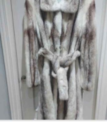 Cuello de piel, cuello de piel de zorro de alta calidad color hielo, abrigo  accesorios de invierno -  México