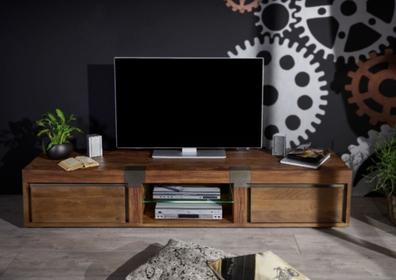 Kenia mueble tv pequeño de color teca
