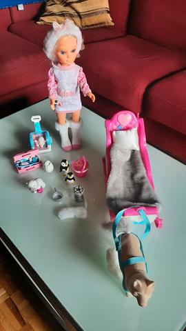Milanuncios Nancy Muñeca Rescate Nieve con Trineo