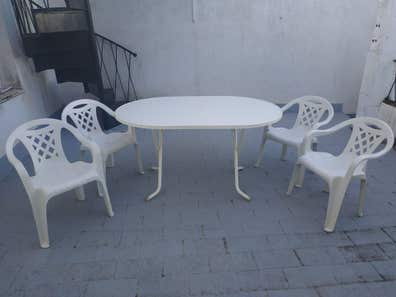 Mesa para jardin plastico Mesas de mano baratas |