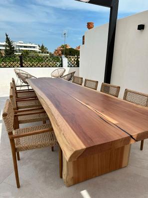 Mesa plegable de madera de acacia Sevilla